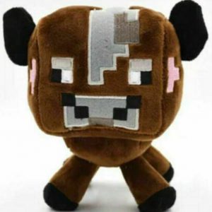 Minecraft Brown Cow Plush