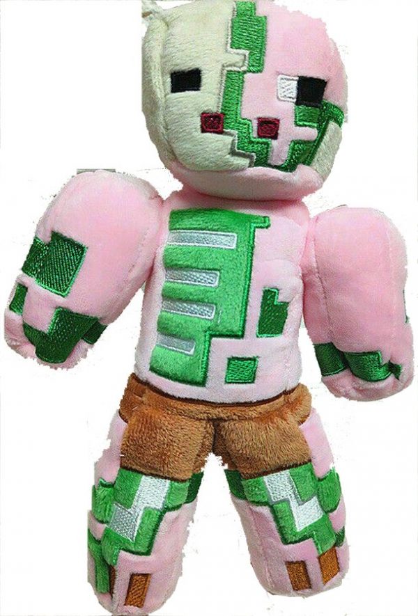 Minecraft Pink Zombie Plush