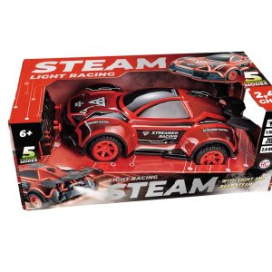 Steam Light Racing Radiostyrd Bil 1:16 Röd