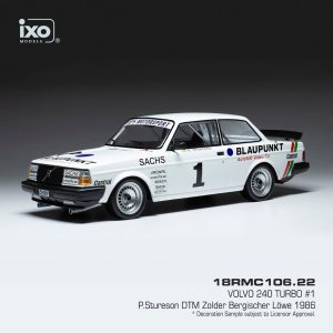 Volvo 240 Turbo - #1 Per Stureson - Zolder 1986 - Ixo - 1:18