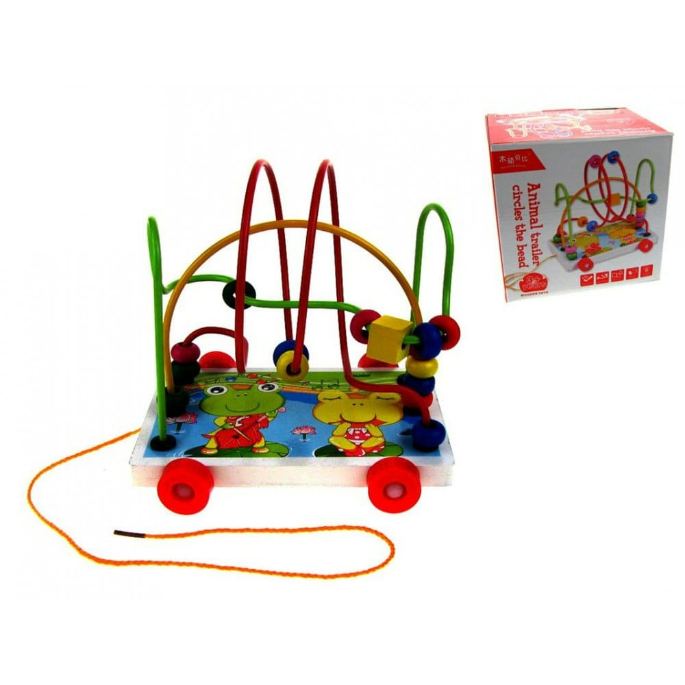 Färgglada Pedagogiska Träleksaker