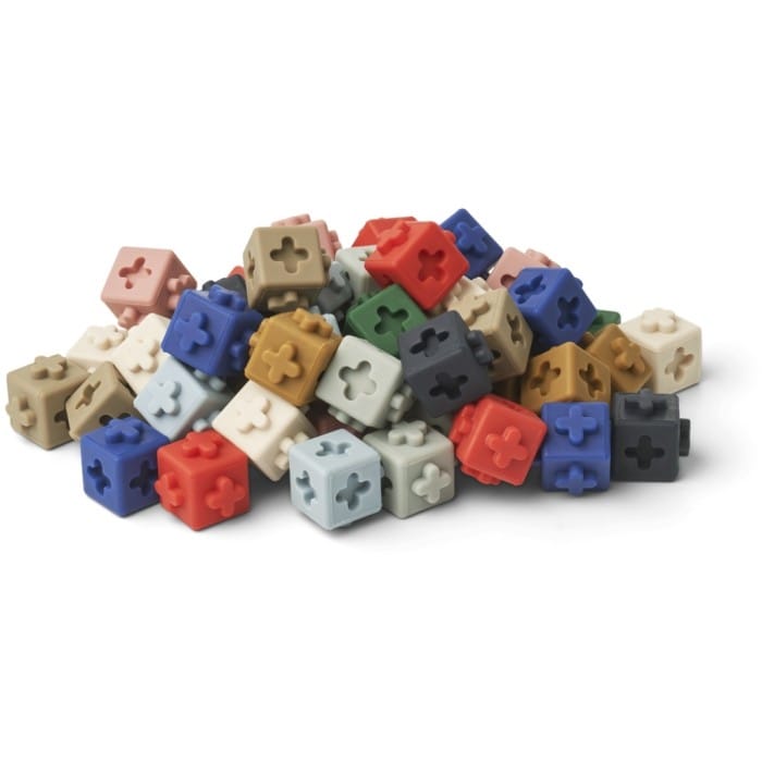 Liewood Links Byggklossar 50-pack (Eden Multi Mix)
