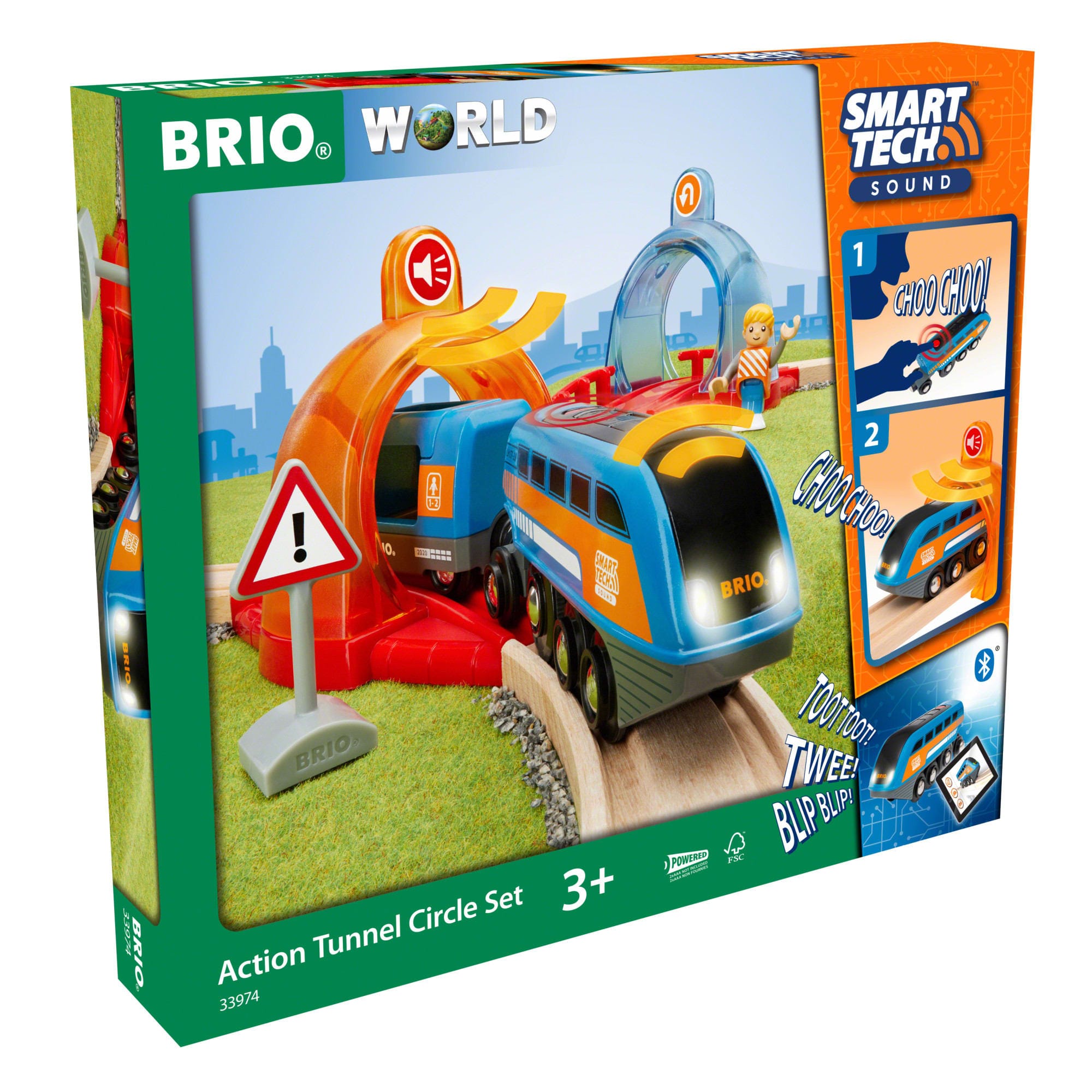 BRIO - Smart Tech Sound Action Tunnel Circleset