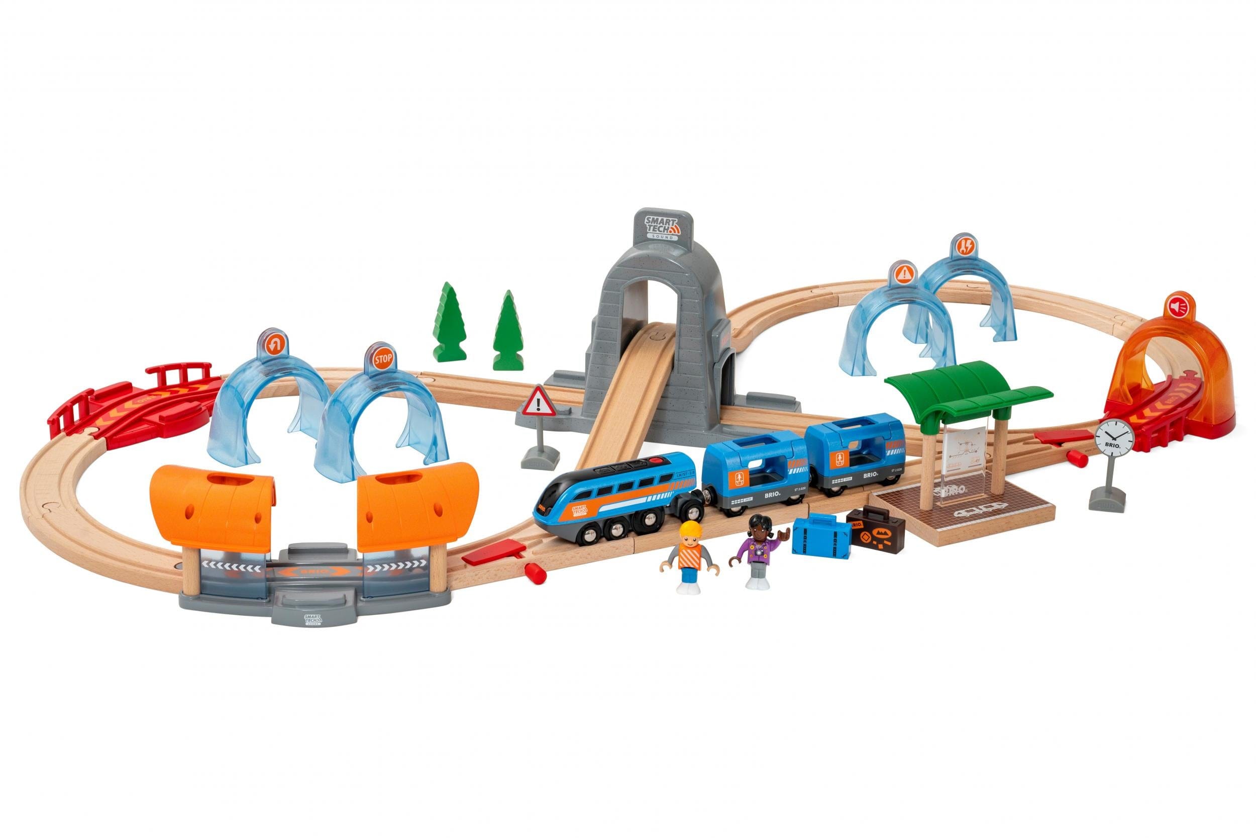 BRIO Smart Tech Sound Action Tunnel Travel Set (33972)