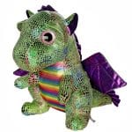 Gosedjur Dinosaurie 30 cm - Grön