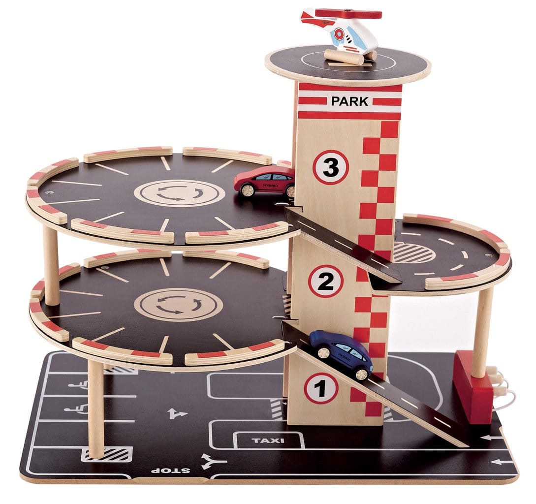Hape Parkeringsgarage i trä