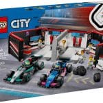 LEGO® City F1® garage & Mercedes-AMG & Alpine bilar 60444