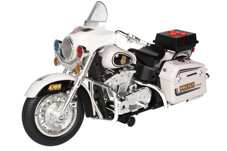 Leksaksmotorcykel med ljud- och ljuseffekter