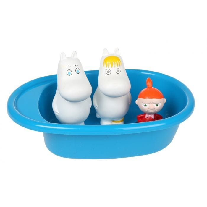Mumin Badleksak Badkar med figurer
