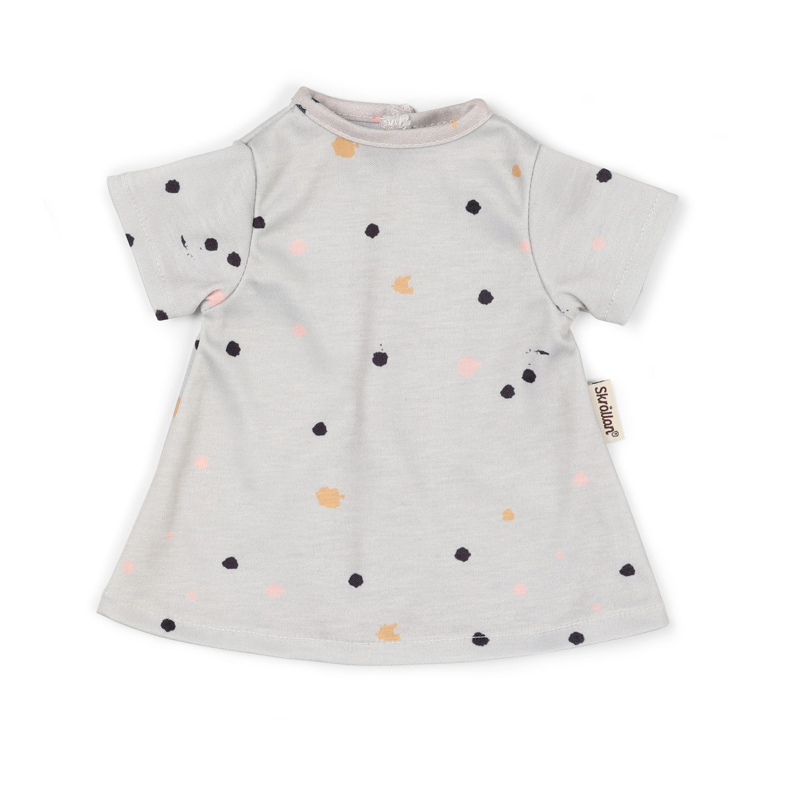 Skrållan dockkläder klänning 36 - 40 cm