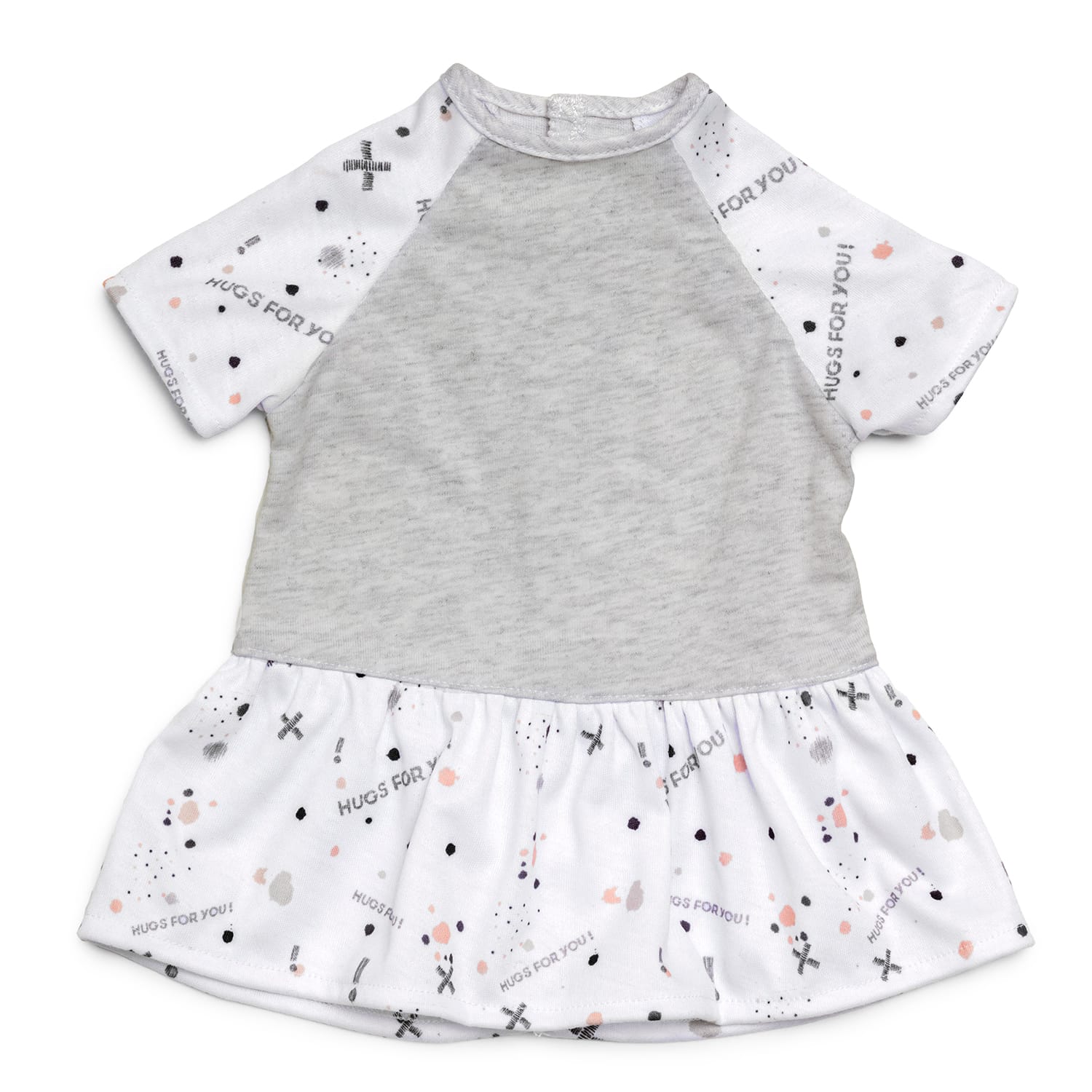 Skrållan dockkläder klänning 45 cm