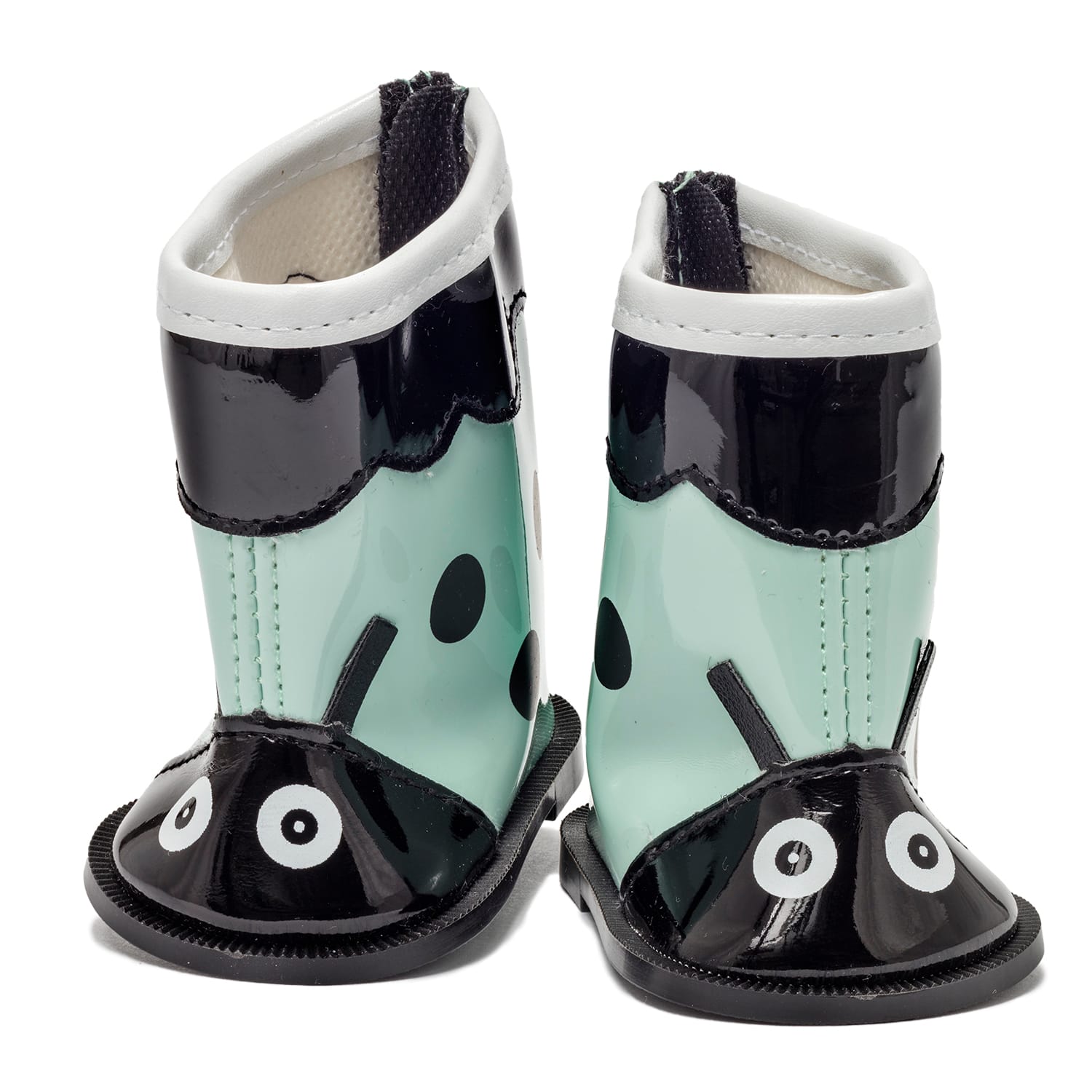 Skrållan dockkläder stövlar nyckelpigor 45 cm