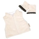 Skrållan dockkläder väst & stövlar 36-40 cm