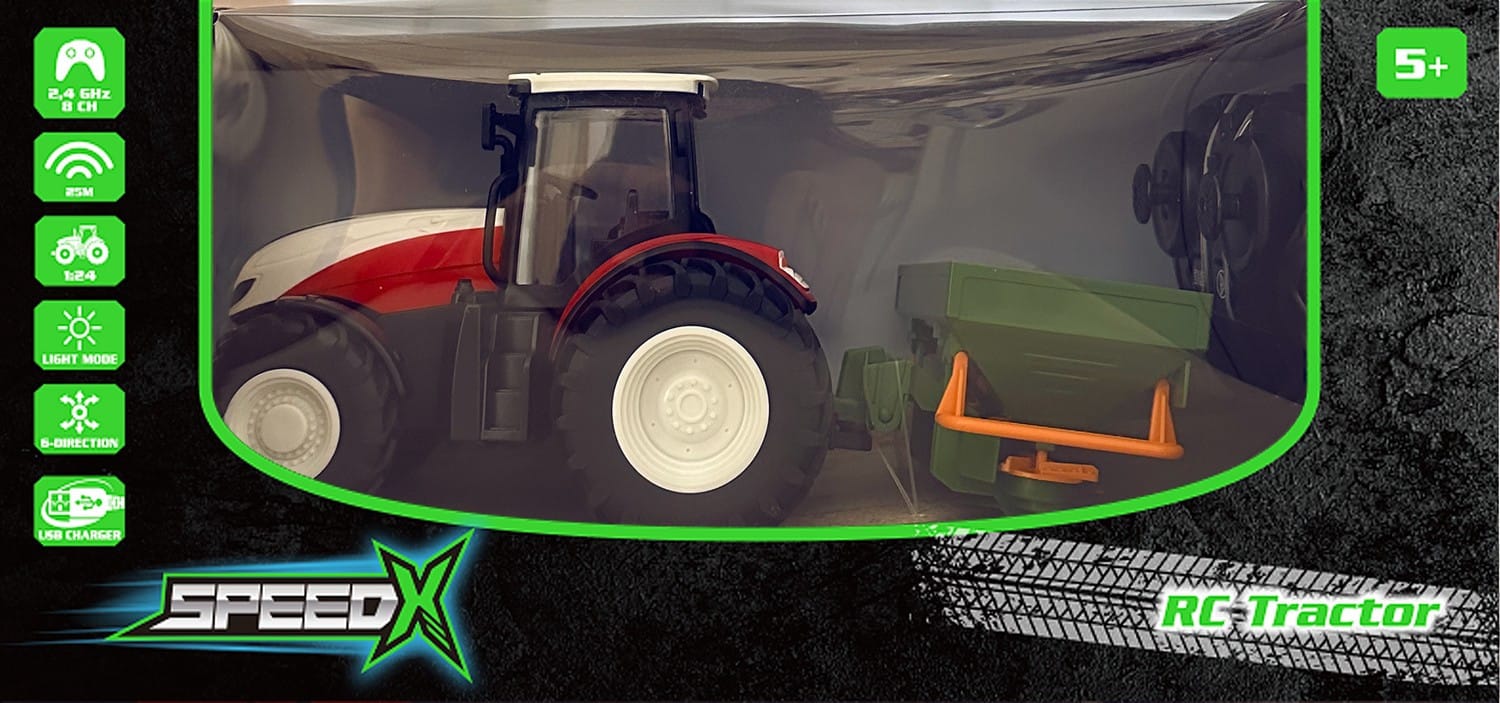 Speed X Radiostyrd Traktor