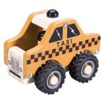 Taxi träbil från Magni