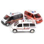 Utryckningsfordon med ljud och ljus : Model - Polis