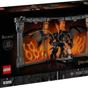LEGO® Icons 10367 Sagan om ringen: bokstöd med Balrog™