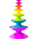 Fat Brain Toys Spoolz stapelleksak