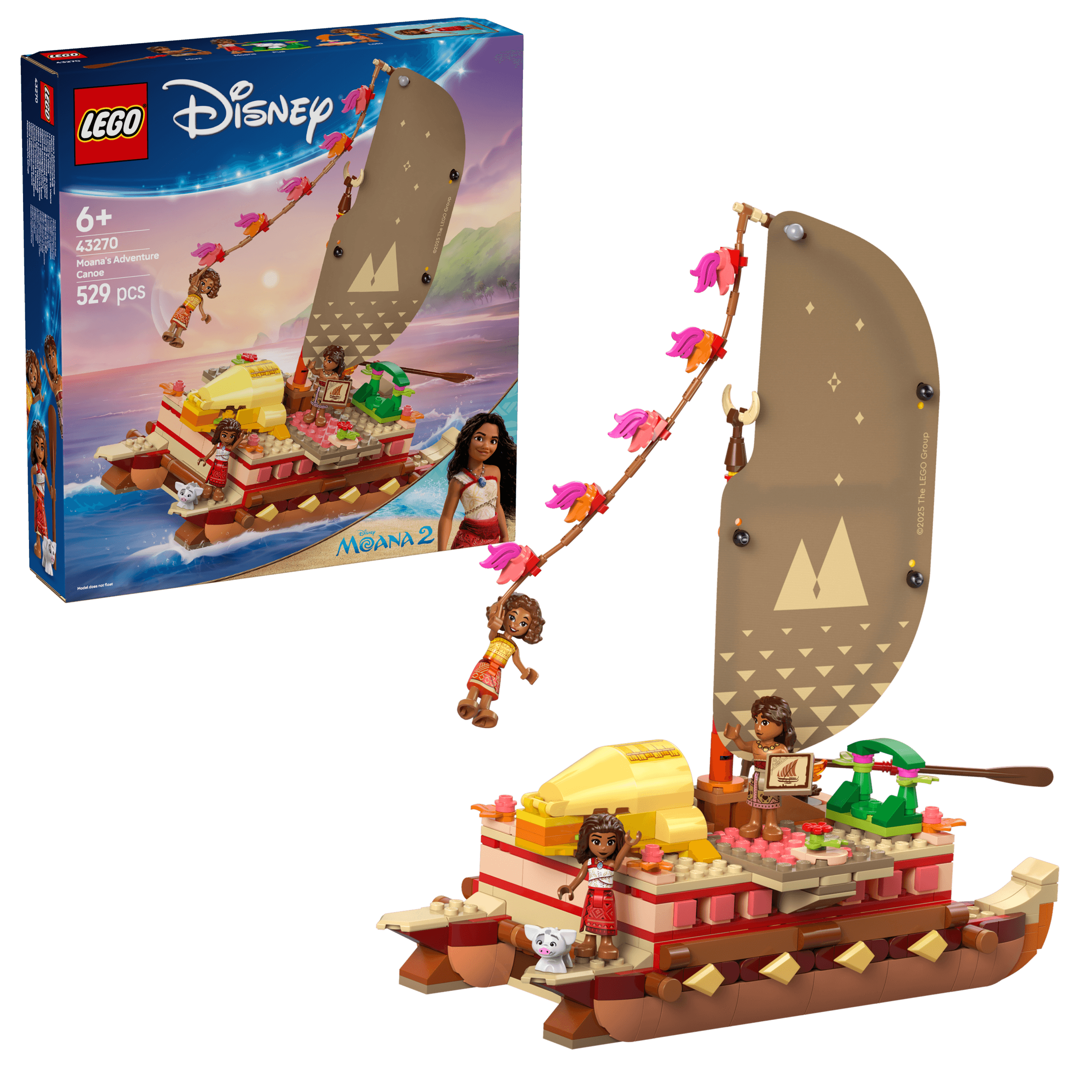 LEGO - Disney Princess - Moana's Adventure Canoe