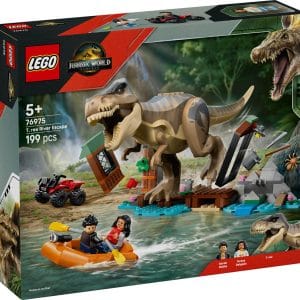 LEGO® Jurassic World Flodflykt med T. rex 76975