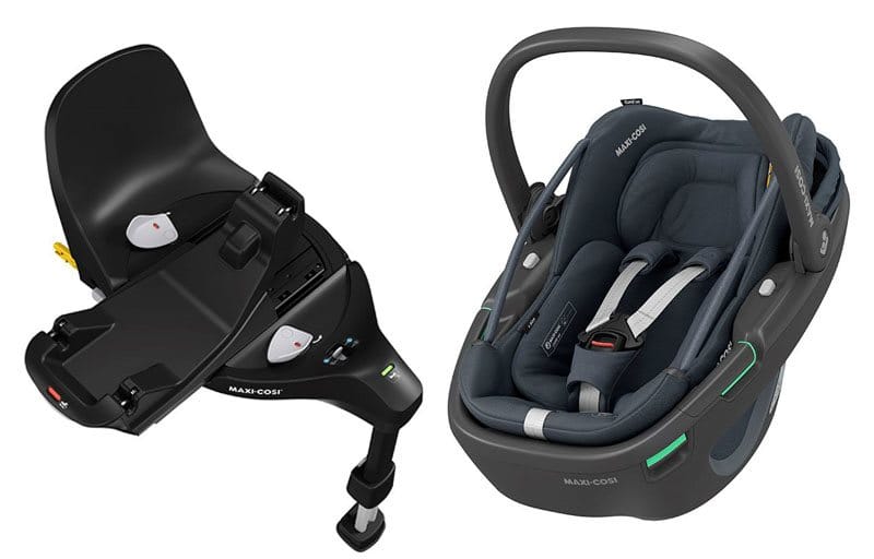 Maxi-Cosi Coral 360 i-Size babyskydd + Familyfix 360 Pro isofixbas