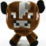 Minecraft Brown Cow Plush