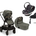 Nuna Demi Next duovagn + BeSafe Go Beyond babyskydd + isofixbas