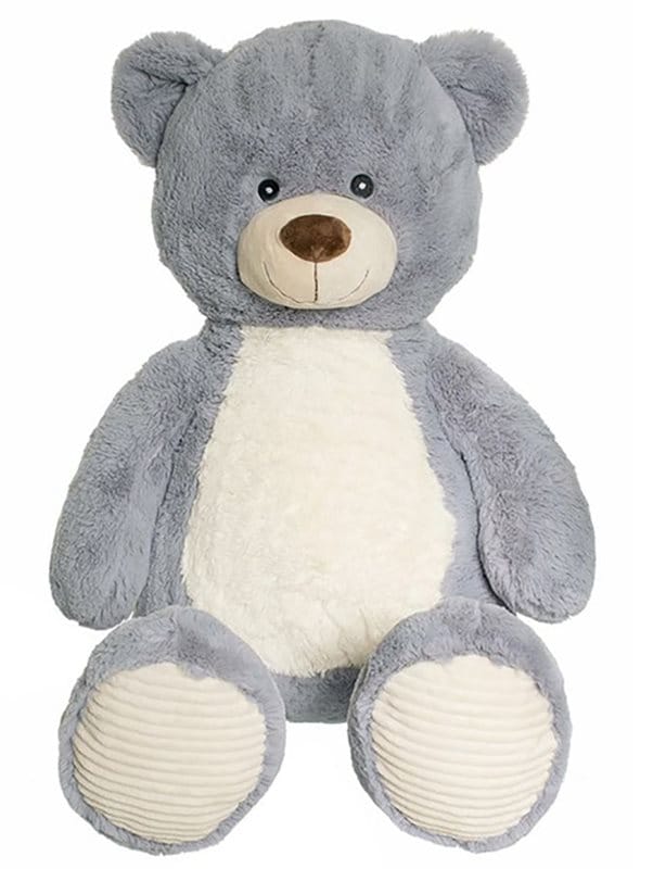 Teddykompaniet nalle Valle 100 cm, grå