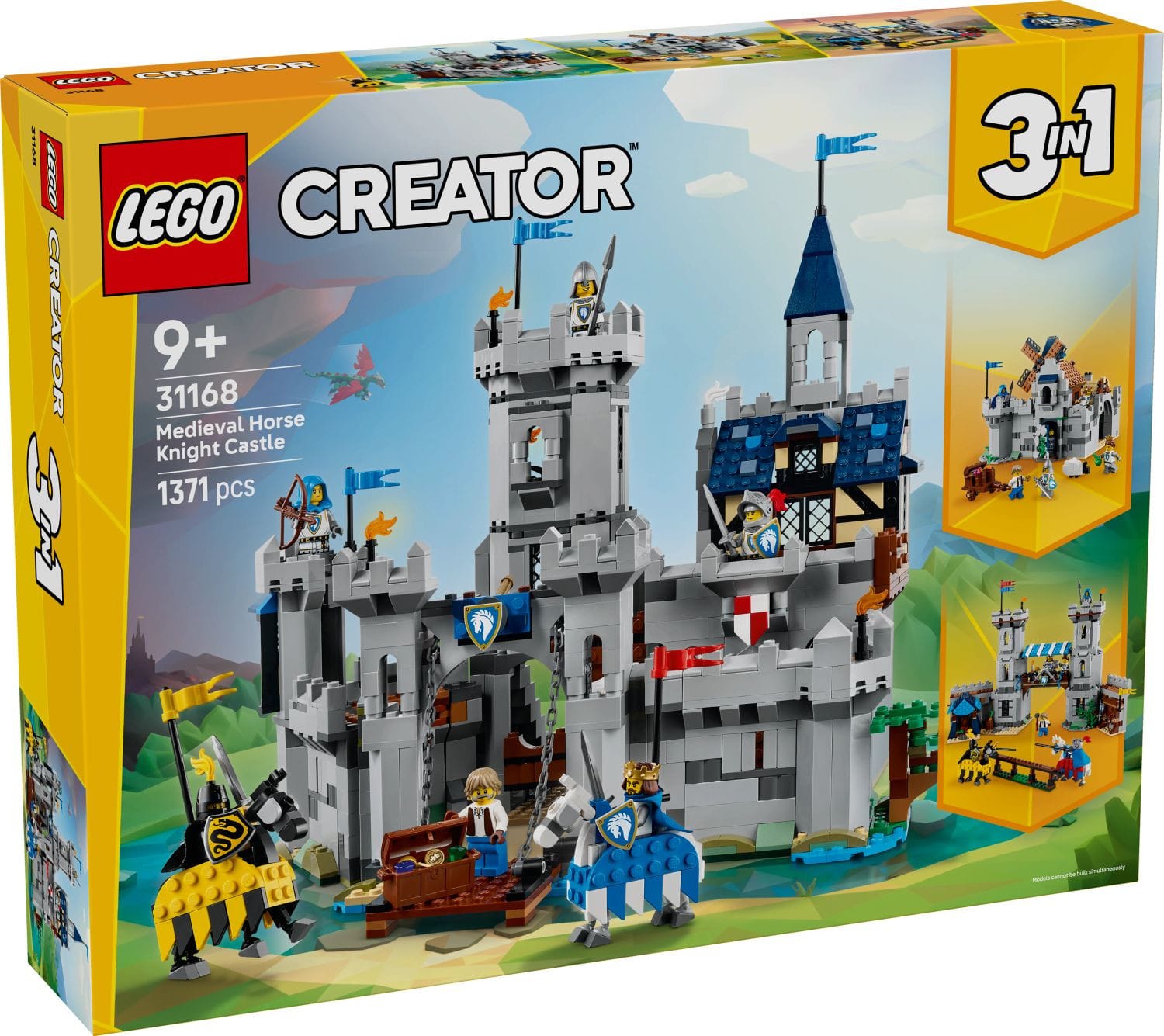 LEGO® Creator 3in1 Hästriddarnas medeltida slott 31168