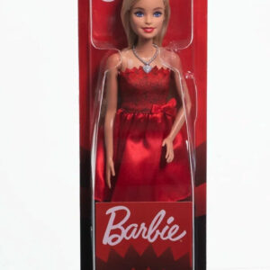 Barbie Fashionistas Docka 80th Anniversary Ruby Röd klänning - Barbie - Leksaksaffären