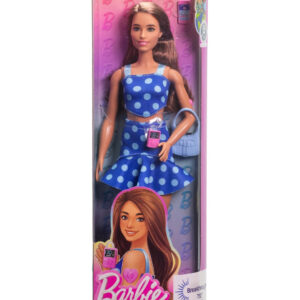Barbie Fashionistas Docka Blå Polka Dot (Diabetes) - Barbie - Leksaksaffären