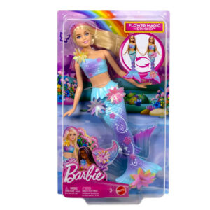 Barbie Flower Magic Sjöjungfru Docka - Barbie - Leksaksaffären