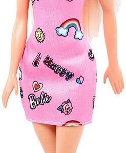 Barbie docka med rosa klänning