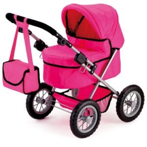 Bayer Design Trendy dockvagn med skötväska Pink