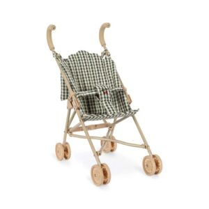 Konges Slöjd Cheeky Dockvagn Sulky (Smoke Pine Check)