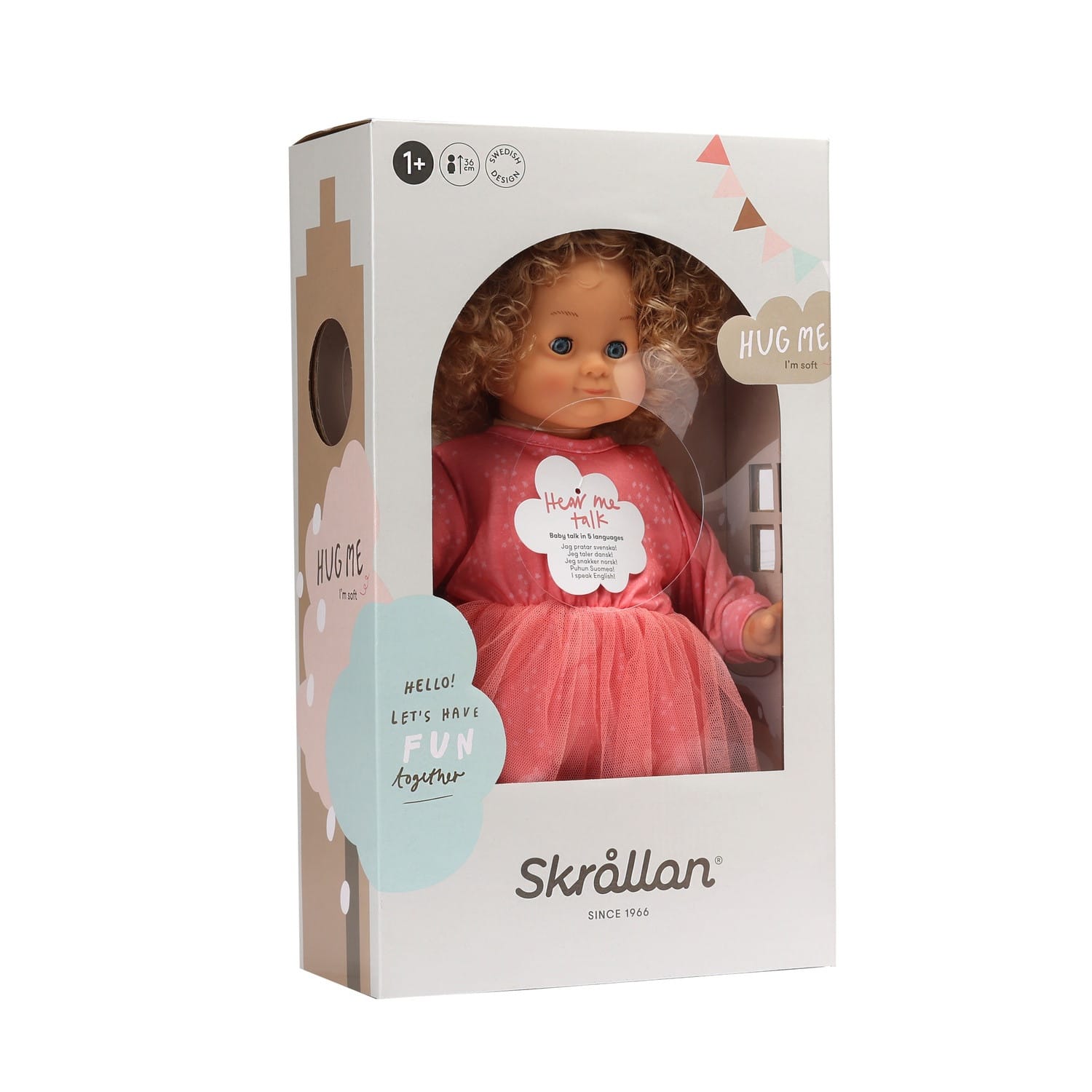 Lillan Taldocka Ljust hår - Skrållan - Leksaksaffären