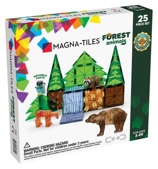 Magna-Tiles Forest Animals 25-delar