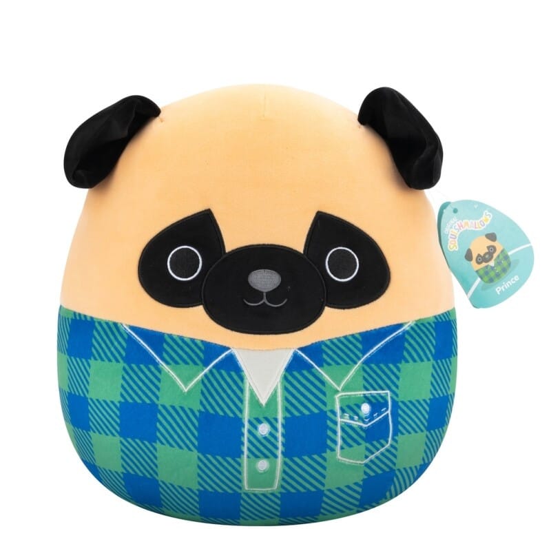 Squishmallows 30cm Prince the Pug - Squishmallows - Leksaksaffären