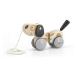 Viga - Dragleksak Hund I Trä