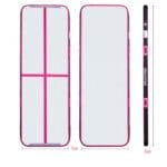 AirTrack | Luftvoltbana | Smidig montering och förvaring | 5x1 m | Rosa