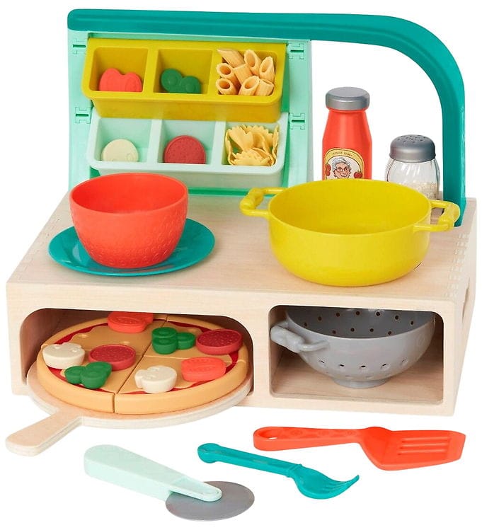 B. toys Leksakskök - 45 Delar - Pizza & Pasta