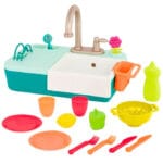 B. toys Leksakskök - Diskbänk m. Vatten - 18 Delar