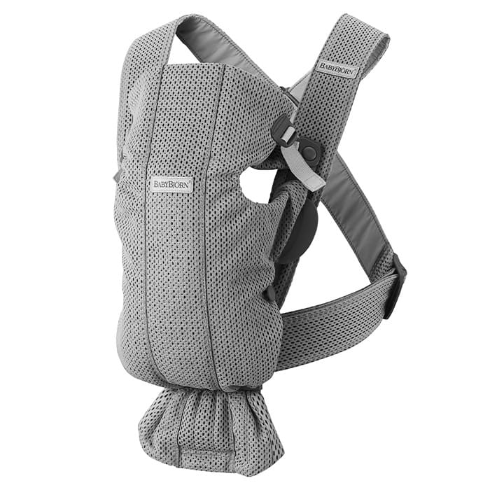 BabyBjörn Bärsele Mini 3D Mesh (Grå)