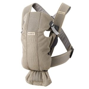 BabyBjörn Bärsele Mini 3D Mesh (Gråbeige)