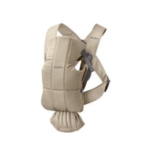 BabyBjörn Bärsele Mini Vävd (Beige)