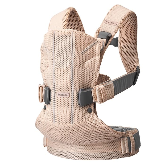 BabyBjörn Bärsele One Air 3D Mesh (Pärlemorosa)
