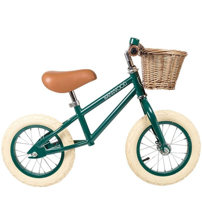 Banwood Springcykel - First Go! - Mörkgrön