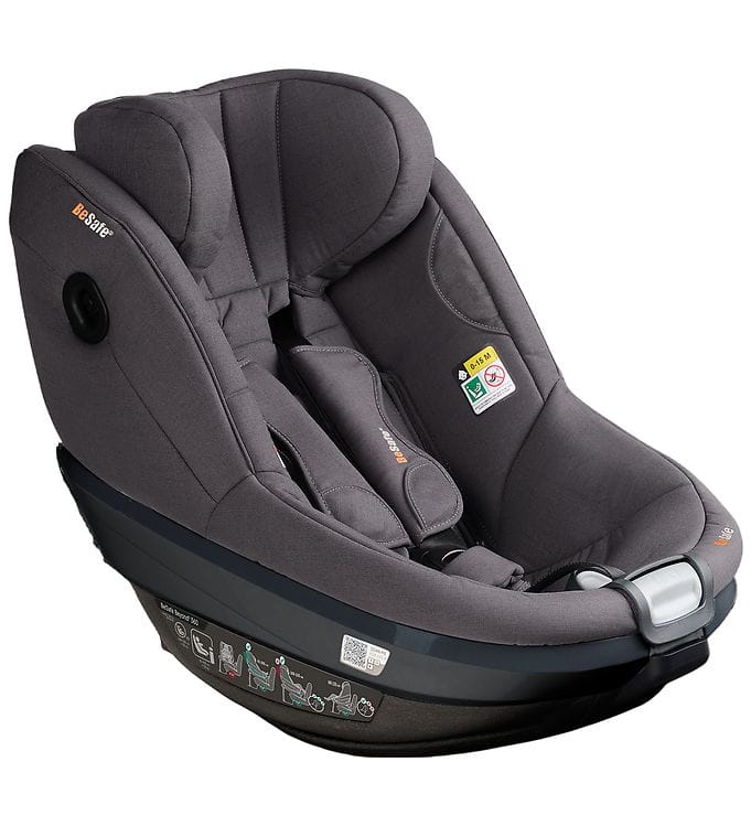 BeSafe Bilbarnstol - Beyond 2 360 - Dark Grey Melange
