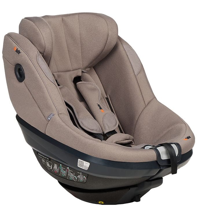 BeSafe Bilbarnstol - Beyond 2 360 - Dark Sand Mjukbris