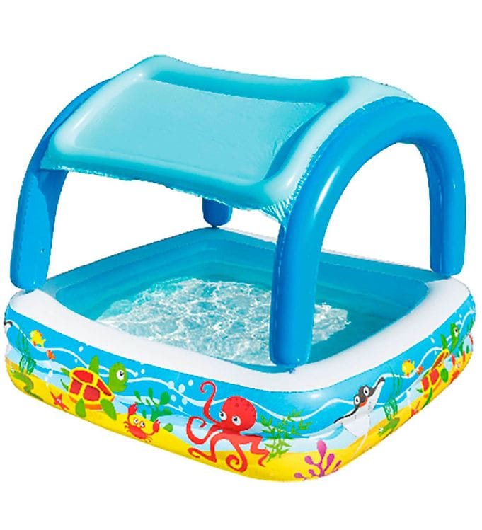 Bestway Uppblåsbar Pool - 1,4 x 1,14 m - Canopy Play Pool